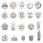 Tibetan Style Alloy Pendants, Mixed Shapes