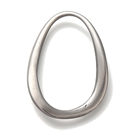 304 Stainless Steel Linking Rings, Oval