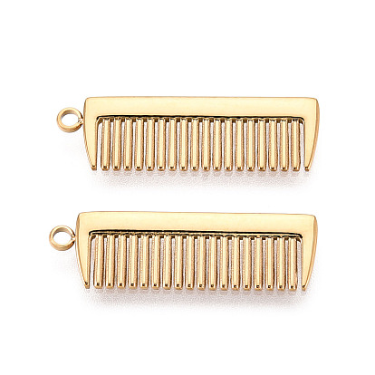 304 подвески из нержавеющей стали, расческа, ионное покрытие (ip)