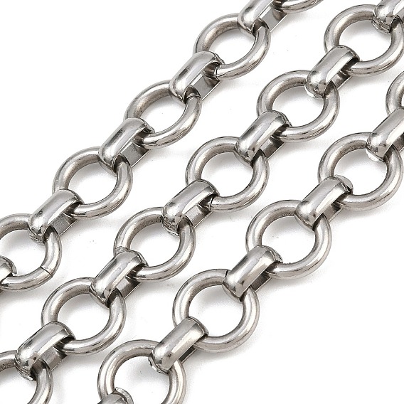 304 кольцевые цепи из нержавеющей стали, несварные, с катушкой