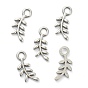 304 Stainless Steel Charms, Leaf
