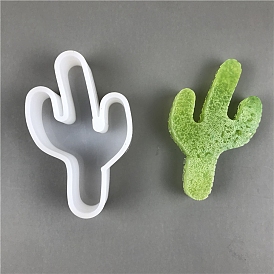Moldes de silicona diy, moldes de resina, para resina uv, fabricación de joyas de resina epoxi, cactus