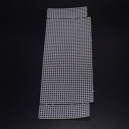 Plastik-Mesh-Canvas-Taschenblätter, zum Basteln von Strickhandtaschenzubehör