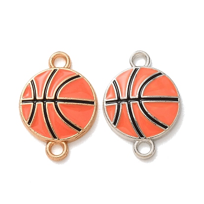 Legierungs-Emaille-Anhänger, Basketball-Links