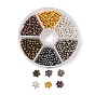 1180Pcs Iron Spacer Beads, Round