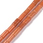 Naturelles rouge aventurine perles brins, colonne