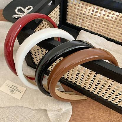 Резинки для волос из искусственной кожи, аксессуары для волос для женщин и девочек