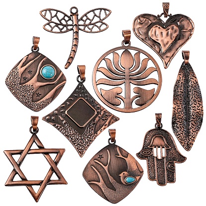 Подвески из сплава , для аксессуаров для ожерелий, с целью перехода в кольце