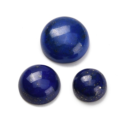 Окрашенные натуральные лазури кабушоны, полукруглые / купольные, класс АА