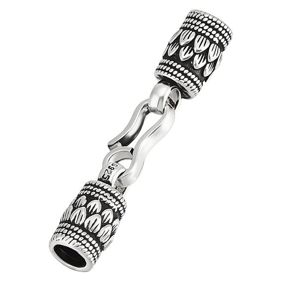 1шт. наконечники/кончики шнура из стерлингового серебра, лотос, с замшевой тканью из поликарбоната квадратной серебряной полировальной салфеткой