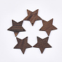 Walnut Wood Pendants, Star