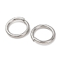 Устойчивы к потускнению 304 открытые соединительные кольца из нержавеющей стали, круглые