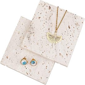 Витрина из натурального камня, прямоугольные, реквизит для фотосъемки ювелирных украшений