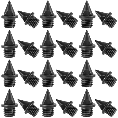 50шт. стальной пирамидальный шип, Замена шипов для беговых кроссовок и кроссовок