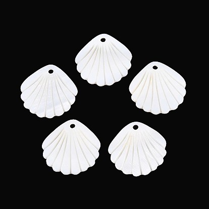 Подвески из резных натуральных пресноводных ракушек, подвески в форме ракушек