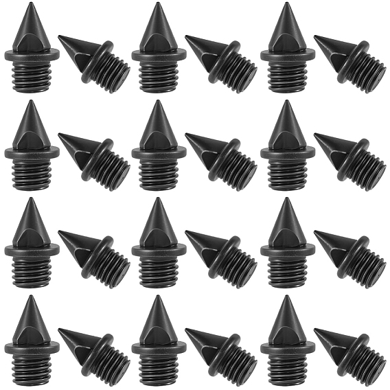 50шт. стальной пирамидальный шип, Замена шипов для беговых кроссовок и кроссовок