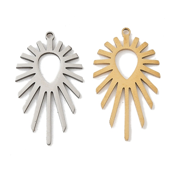 201 подвески из нержавеющей стали, солнце