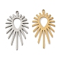 201 подвески из нержавеющей стали, солнце