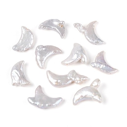 Натуральный жемчуг в стиле барокко кеши, зарождающаяся жемчужина, луна