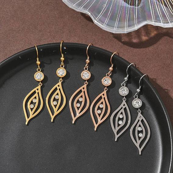 304 болтаться серьги из нержавеющей стали лист, ионное покрытие (ip)