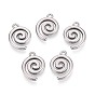 304 подвески из нержавеющей стали, завиток-амулет