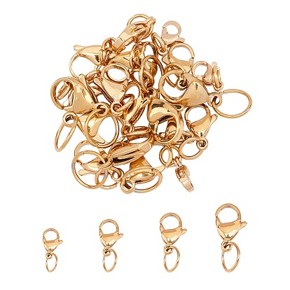 304 Stainless Steel Lobster Claw Clasps