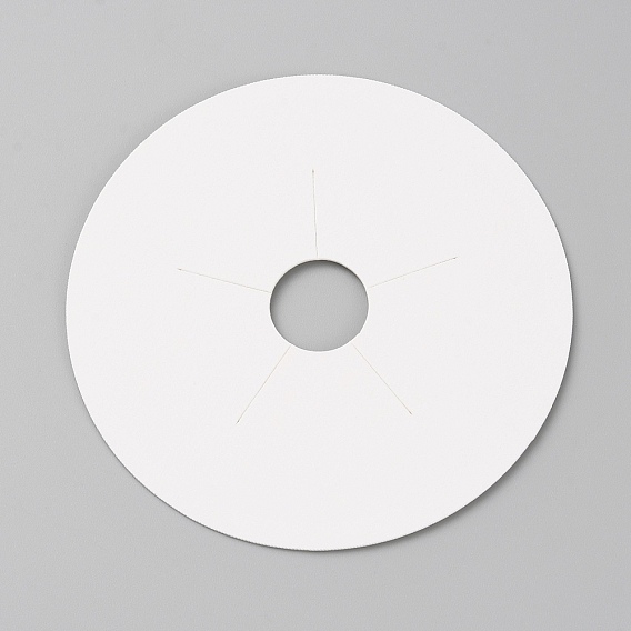 Paper Sheet Pads, for Badge  Packaging, Flat Round
