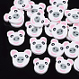Handmade Polymer Clay Cabochons, Polymer Clay Slices for Resin Crafts & DIY Projects, Cartoon Piggy Head