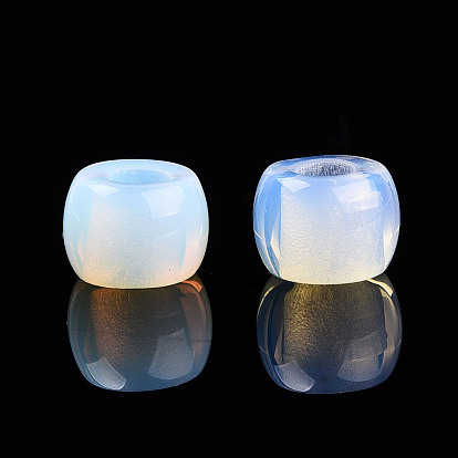 Opalite бисер, гладкий ствол