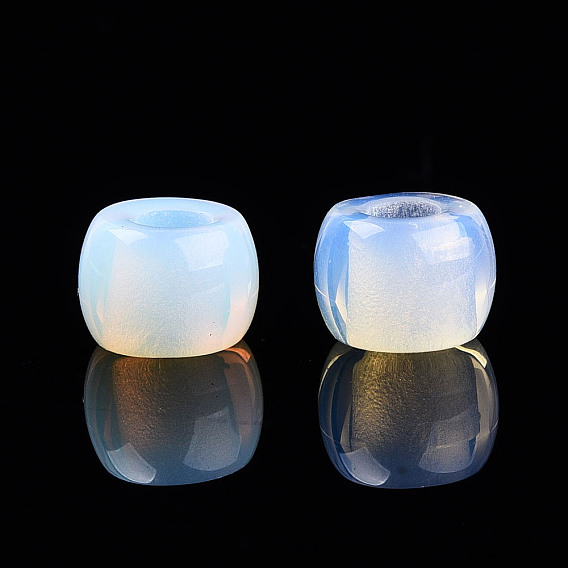 Opalite бисер, гладкий ствол
