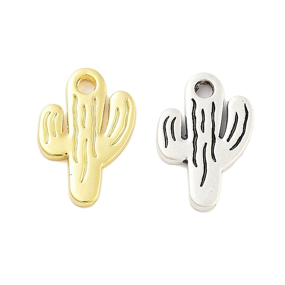 Стойки обшивки кулон сплава, гальваническое покрытие, не содержит никель-кадмия и свинца, кактус