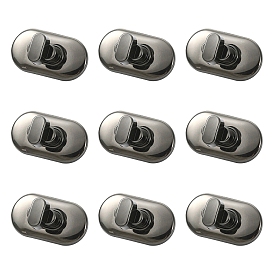 10 Комплект застежек-замков для сумок из сплава, кошелек с застежкой на большой палец