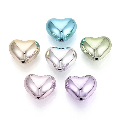 Покрытие непрозрачных акриловых бисер, сердце