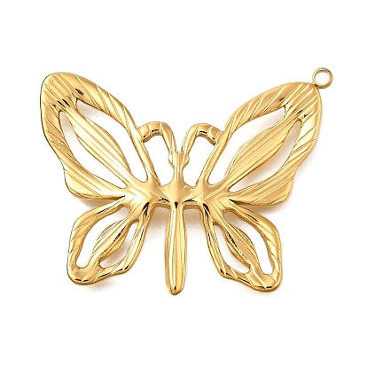 304 подвески из нержавеющей стали, ионное покрытие (ip), очарование бабочки