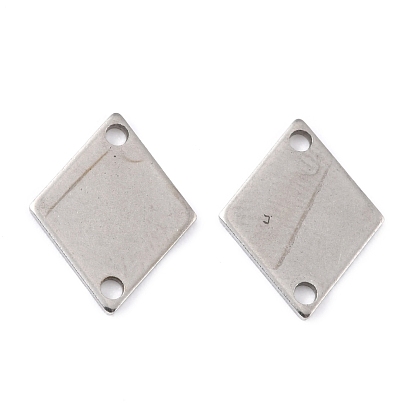 201 Stainless Steel Links Connectors, Rhombus