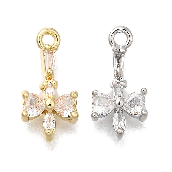 Кулон из циркония, без кадмия, без никеля и без свинца, бантом прелести