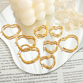Fashionable Heart-shaped Earrings for Women - Elegant and Delicate Ear Jewelry