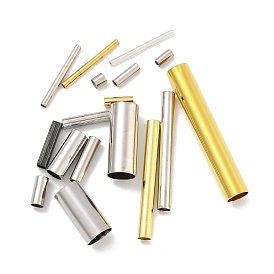 Brass Tube Beads, Cadmium Free & Lead Free