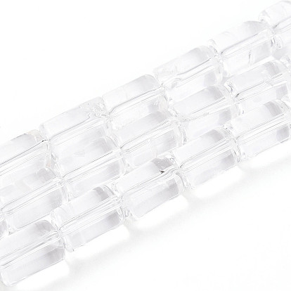 Природных кристаллов кварца бисер нитей, колонка, горного хрусталя