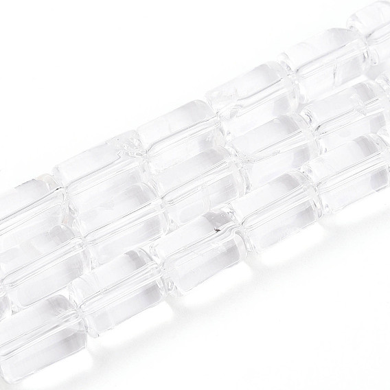 Природных кристаллов кварца бисер нитей, колонка, горного хрусталя