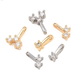 Латунные микро проложить кубического циркония прелести