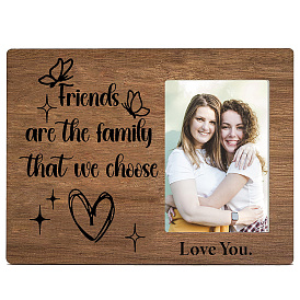 Деревянные подставки для фоторамок, украшение рабочего стола в домашней комнате