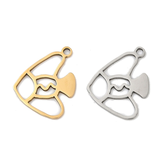 201 подвески из нержавеющей стали, рыбы прелести