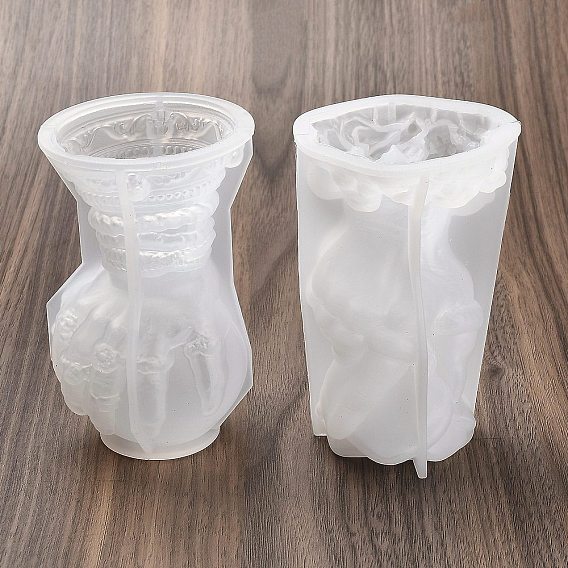 Хэллоуин череп своими руками силиконовые формы для свечей, формы для литья смолы, для уф-смолы, изготовление ювелирных изделий из эпоксидной смолы