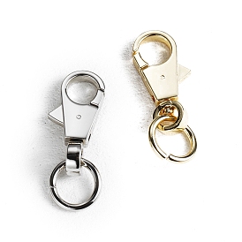 Alloy Swivel Clasps, with Lobster Claw Clasps, for Bag Making