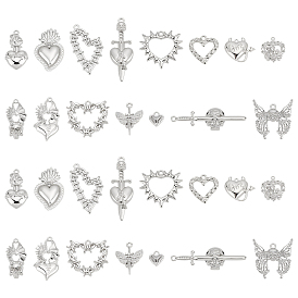 30 шт 15 подвески из сплава, разнообразные