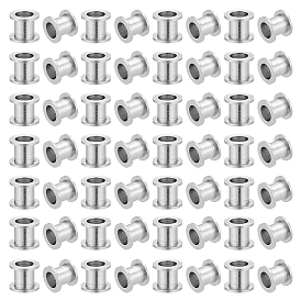 100 шт. 303 бусины из нержавеющей стали, колонка