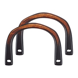 Natural Wood Bag Handles, for Bag Handles Replacement Accessories