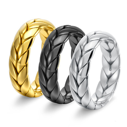 304 из нержавеющей стали кольца палец для мужчин, шеврон