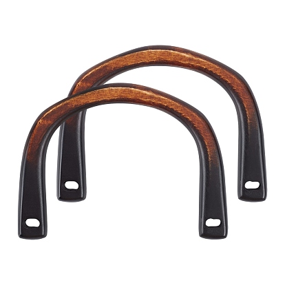 Natural Wood Bag Handles, for Bag Handles Replacement Accessories